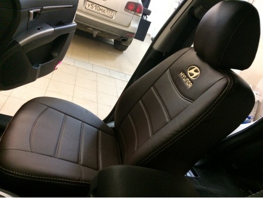 Авточехлы на Hyundai Santa Fe