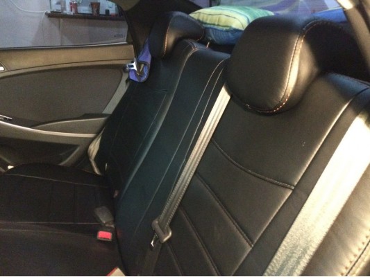 Авточехлы на Hyundai Solaris