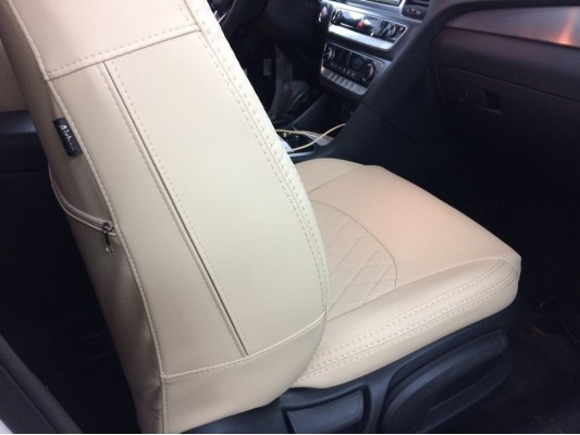 Авточехлы на Hyundai Sonata 7