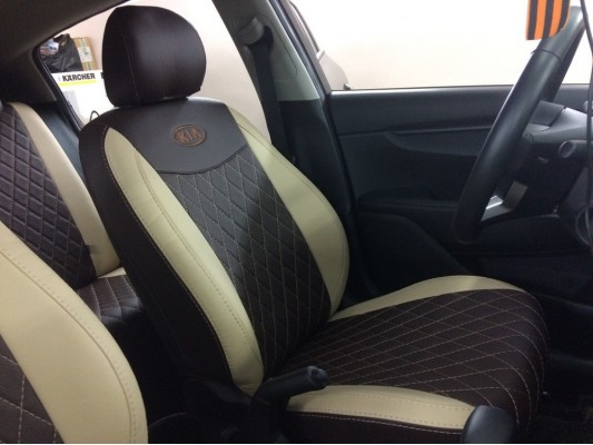 Авточехлы на Kia Rio 4 X-Line