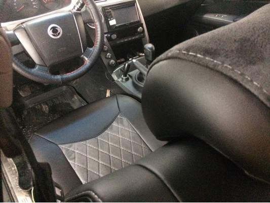 Авточехлы на SsangYong Kyron