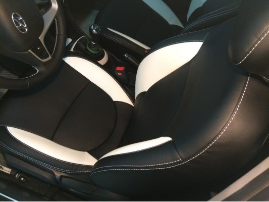 Каркасные авточехлы на Hyundai Solaris