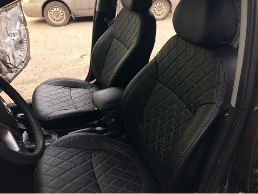 Каркасные авточехлы на Hyundai Solaris