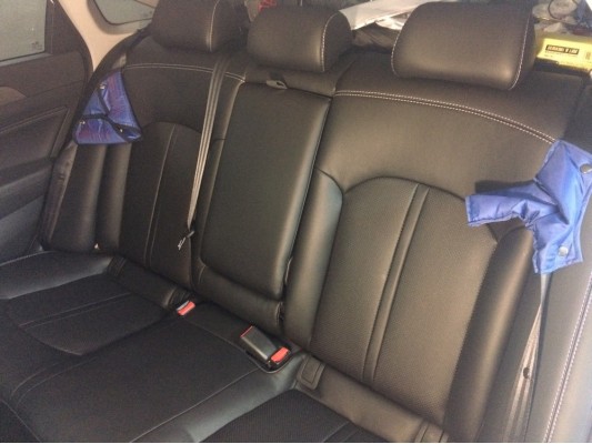 Каркасные авточехлы на Hyundai Sonata 7