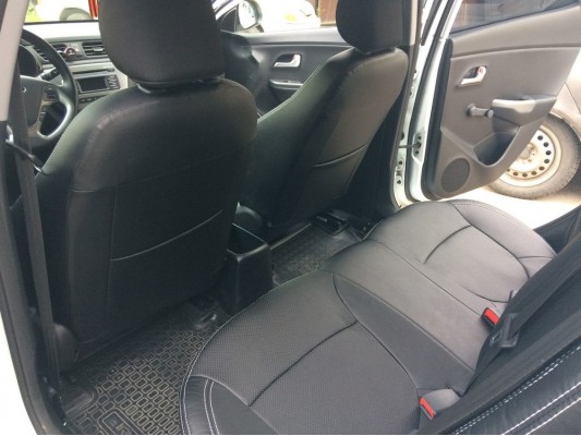 Каркасные авточехлы на KIA Rio 3