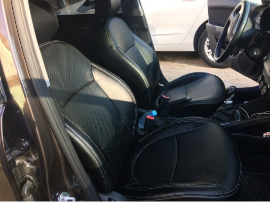 Каркасные авточехлы на KIA Rio 3