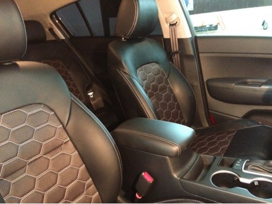 Каркасные авточехлы на KIA Sportage 4