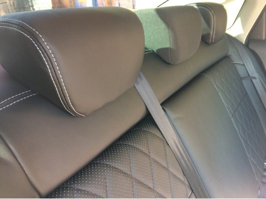 Каркасные авточехлы на Nissan Almera G15