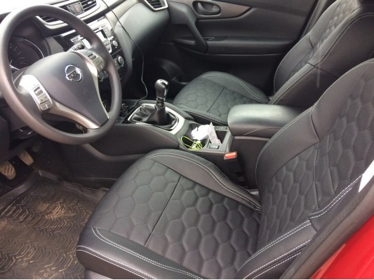 Каркасные авточехлы на Nissan Qashqai J11