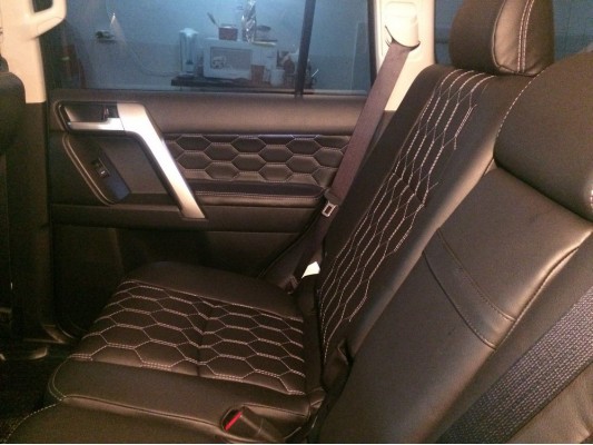 Каркасные авточехлы на Toyota Land Cruiser Prado 150 2 поколения